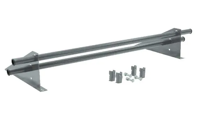 Снегозадержатель трубчатый для фальцевой кровли Optima RAL 7004 1м