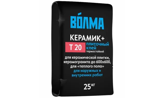 Плиточный клей ВОЛМА-Керамик 25 кг
