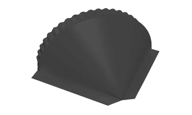 Заглушка конусная Drap RAL 7016 мокрый асфальт