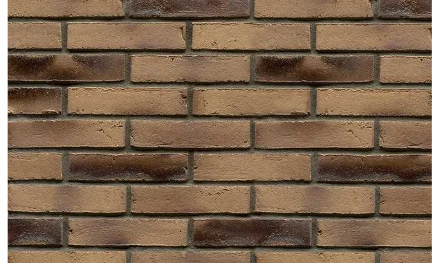 Кирпич клинкерный Muhr 34 KS Grau nuanciert Kohle Spezial Wasserstrich, 240х52х52 мм