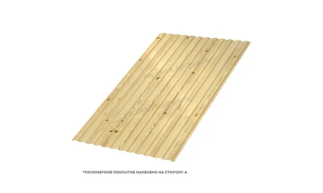 Профлист Металл Профиль МП10 0.5 ECOSTEEL® матовый Сосна B