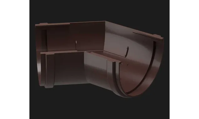 Угловой элемент 135˚ PREMIUM, шоколад