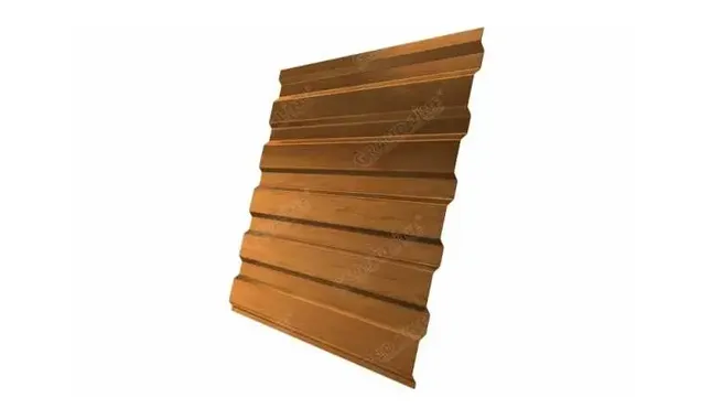 Профлист Grand Line C20A 0.45 Print Premium Golden wood