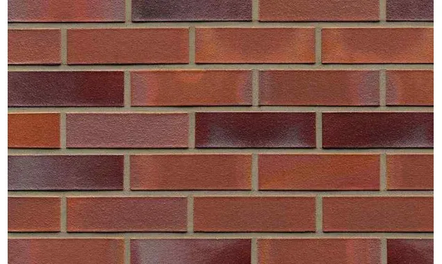 Кирпич клинкерный Westerwaelder Klinker Nr 14 Rotblau-bunt, 240х115х71 мм