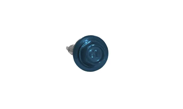 Саморез кровельный Daxmer 4,8х29 RAL 5009 (250) сверло №1