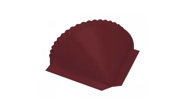 Заглушка конусная Satin Мatt RAL 3005 красное вино