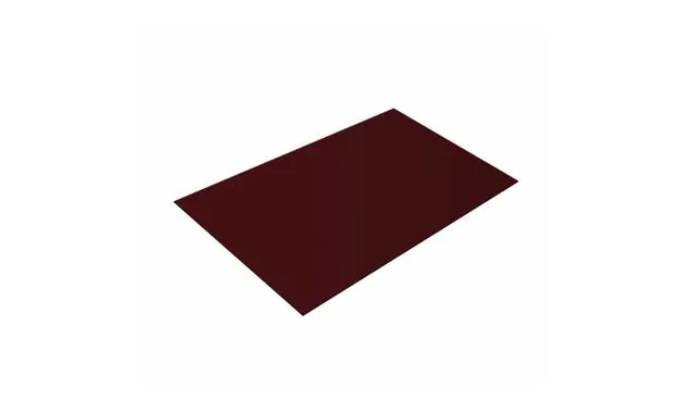 Плоский лист 0,45 Drap RAL 3005 красное вино