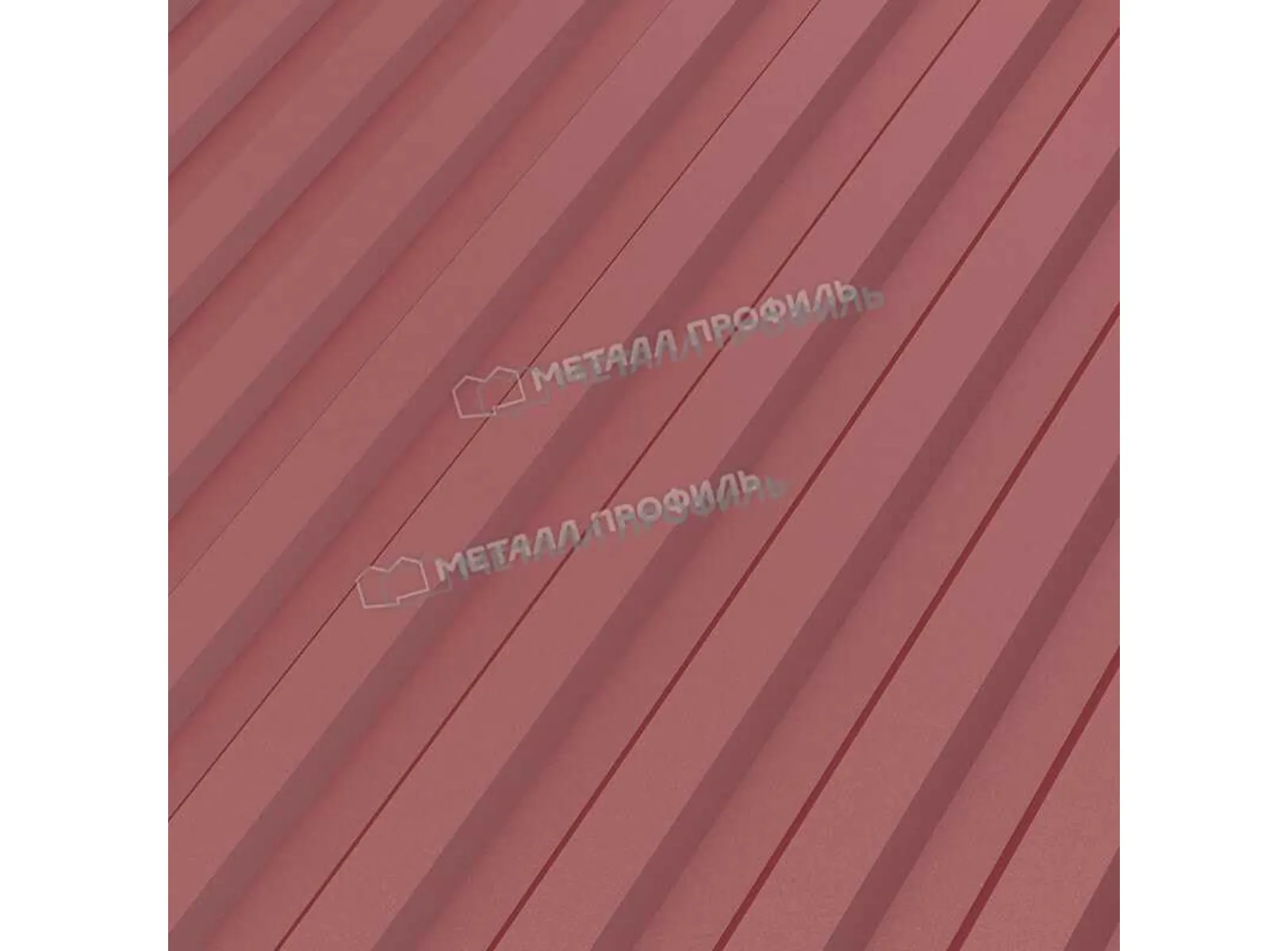 Профлист Металл Профиль МП10 0.45 VikingMP® RAL 3011 Коричнево-красный B