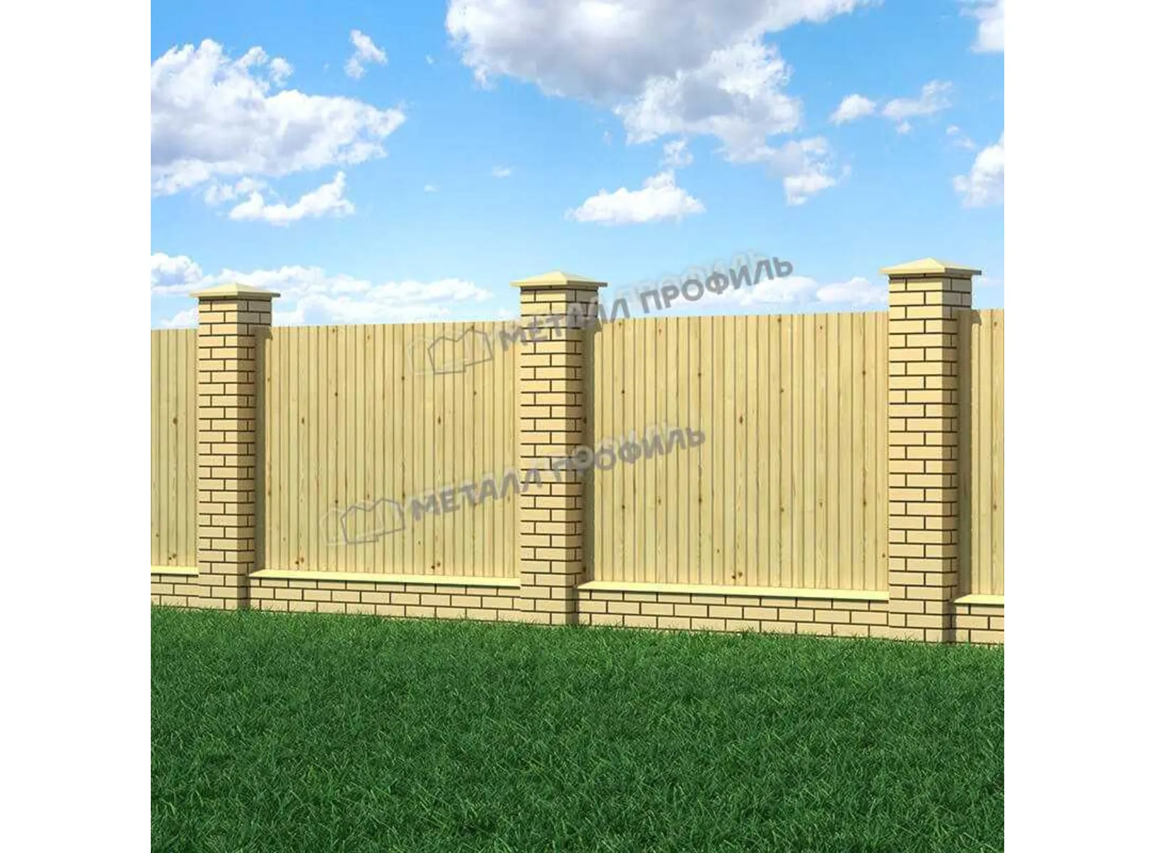 Профлист Металл Профиль МП10 0.5 ECOSTEEL® матовый Сосна A