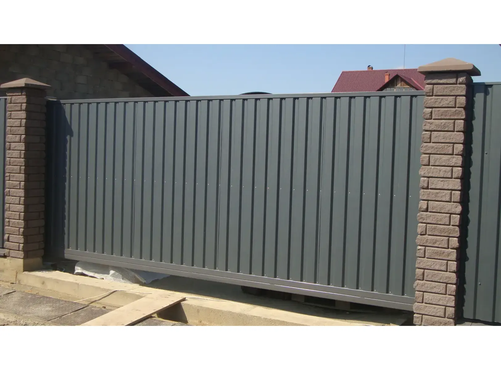 Профлист Grand Line C20В 0.5 Velur RAL 9005 Черный