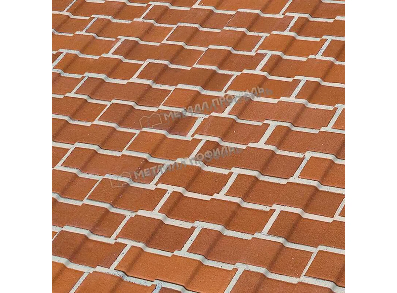 Профлист Металл Профиль C8 0.5 ECOSTEEL® Кирпич A