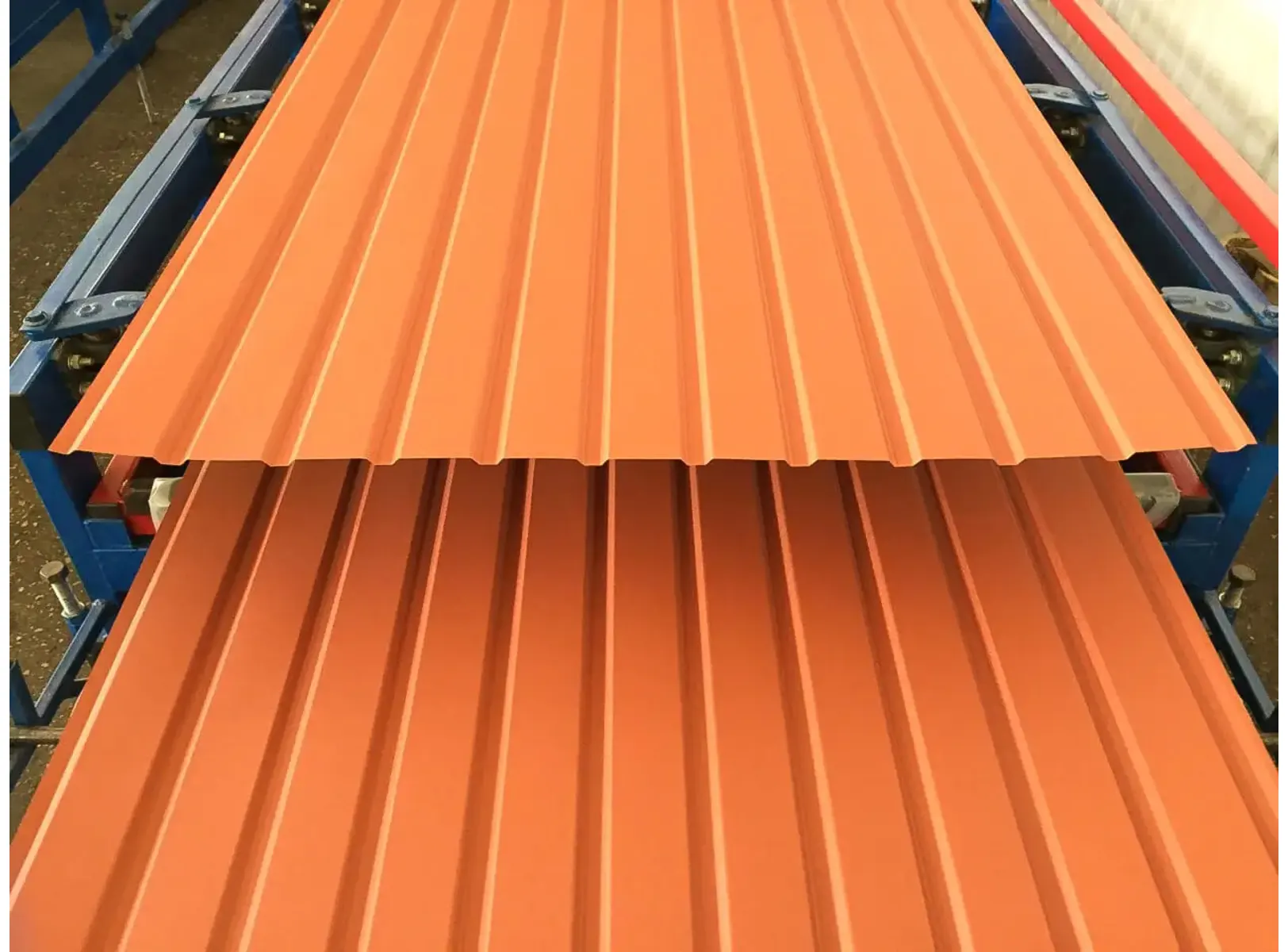 Профлист Металл Профиль C8 0.5 AGNETA® двусторонний Copper/Copper, Медный/Медный B