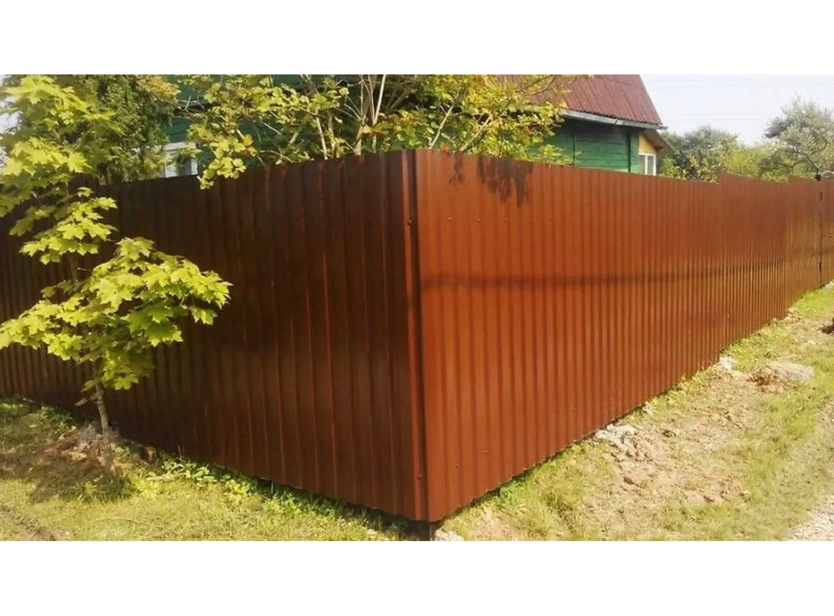 Профлист Grand Line C20В 0.5 Drap RAL 8004 Терракота