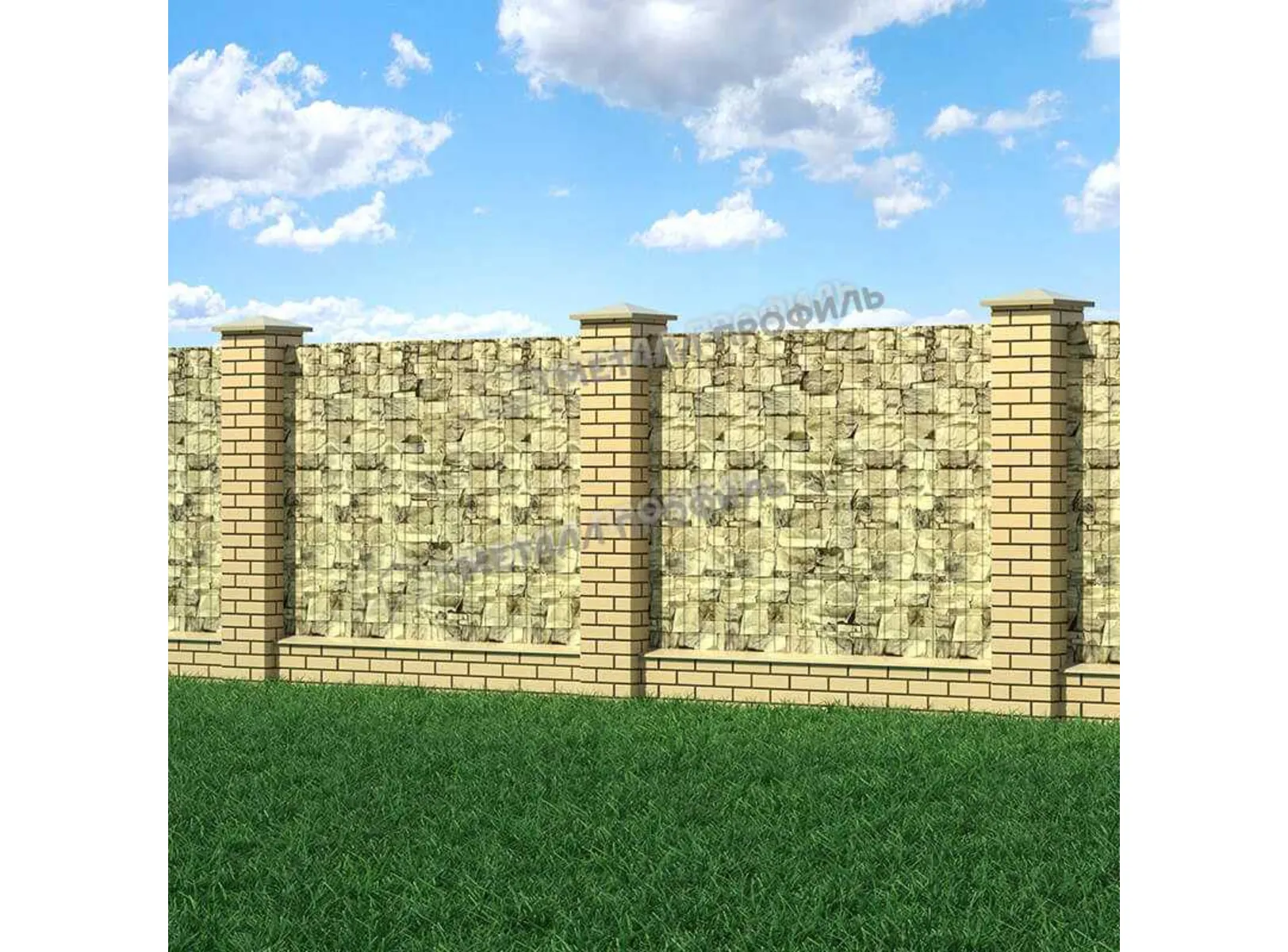 Профлист Металл Профиль C8 0.5 ECOSTEEL® Песчаник B