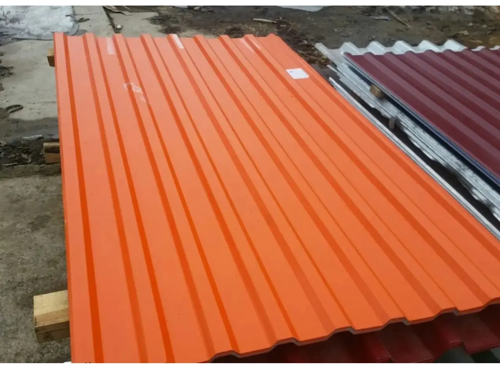 Профлист Металл Профиль C8 0.5 AGNETA® двусторонний Copper/Copper, Медный/Медный B