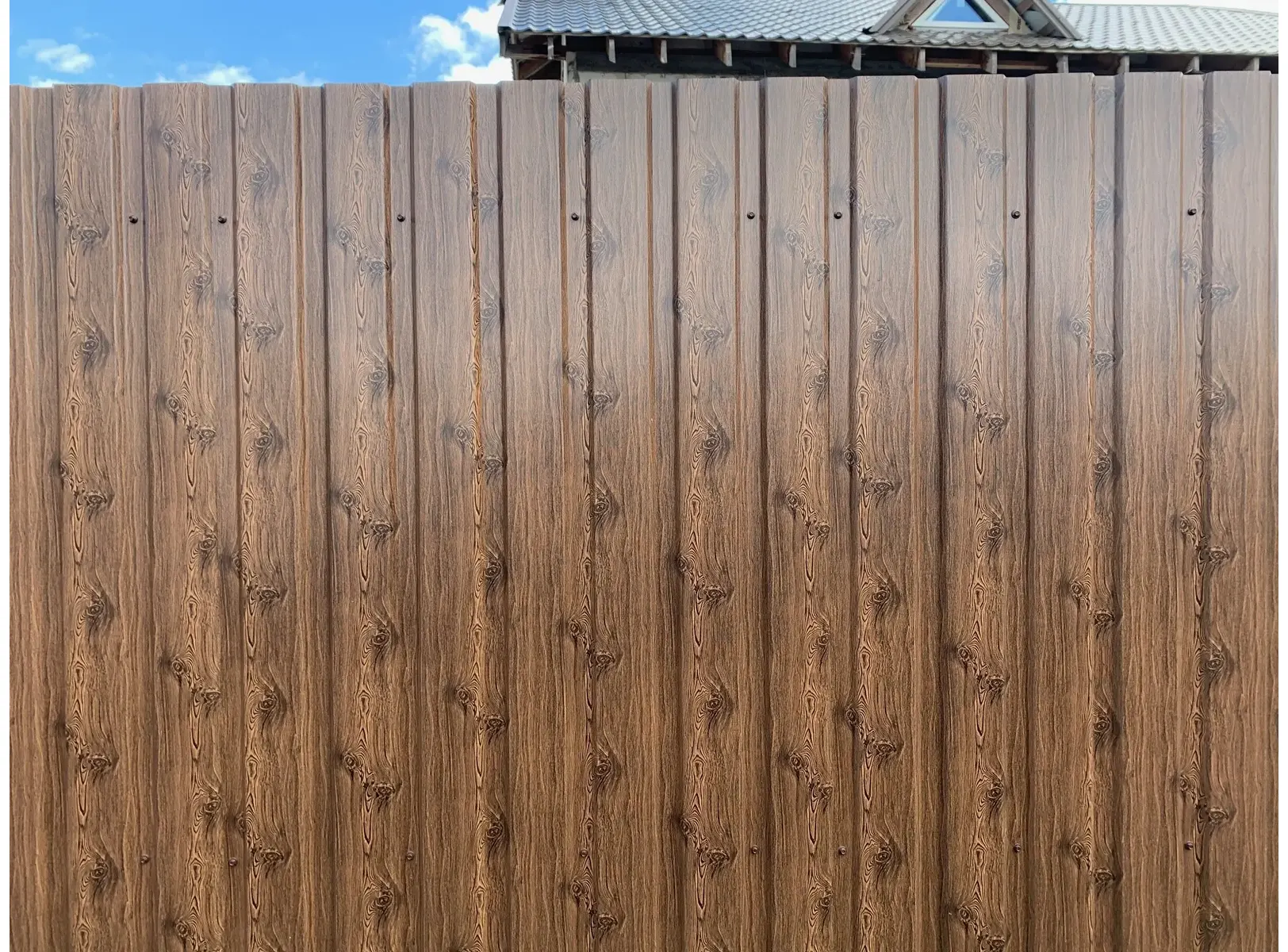Профлист Металл Профиль C8 0.5 ECOSTEEL® текстурированный Кедр A