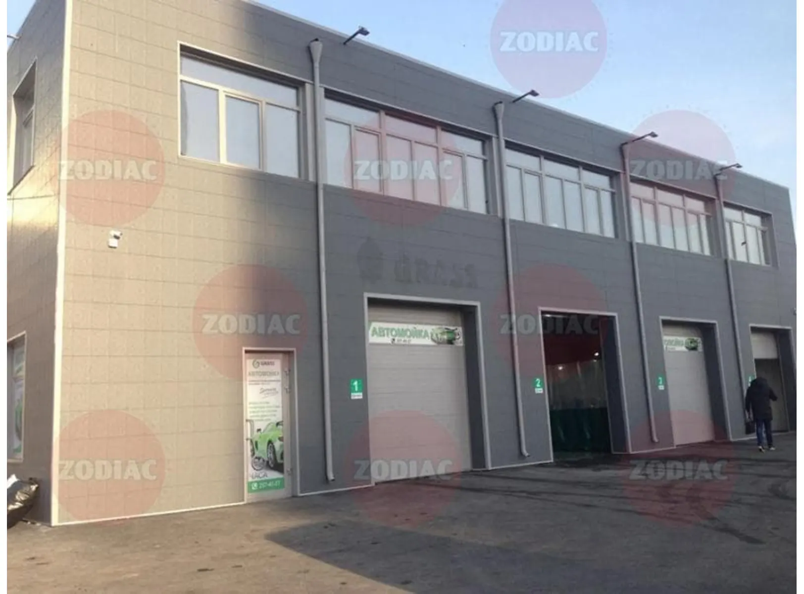 Фасадная панель Zodiac / Зодиак, Керамическая плитка, 3800х380 мм, цвет AI4-001