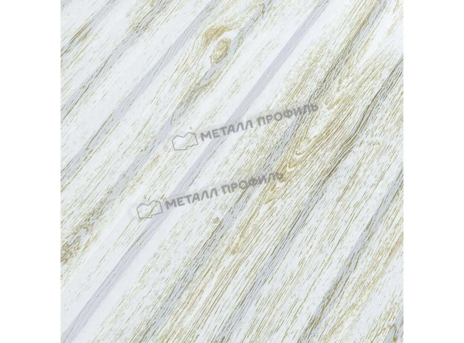 Профлист Металл Профиль МП10 0.5 ECOSTEEL® матовый Беленый дуб B