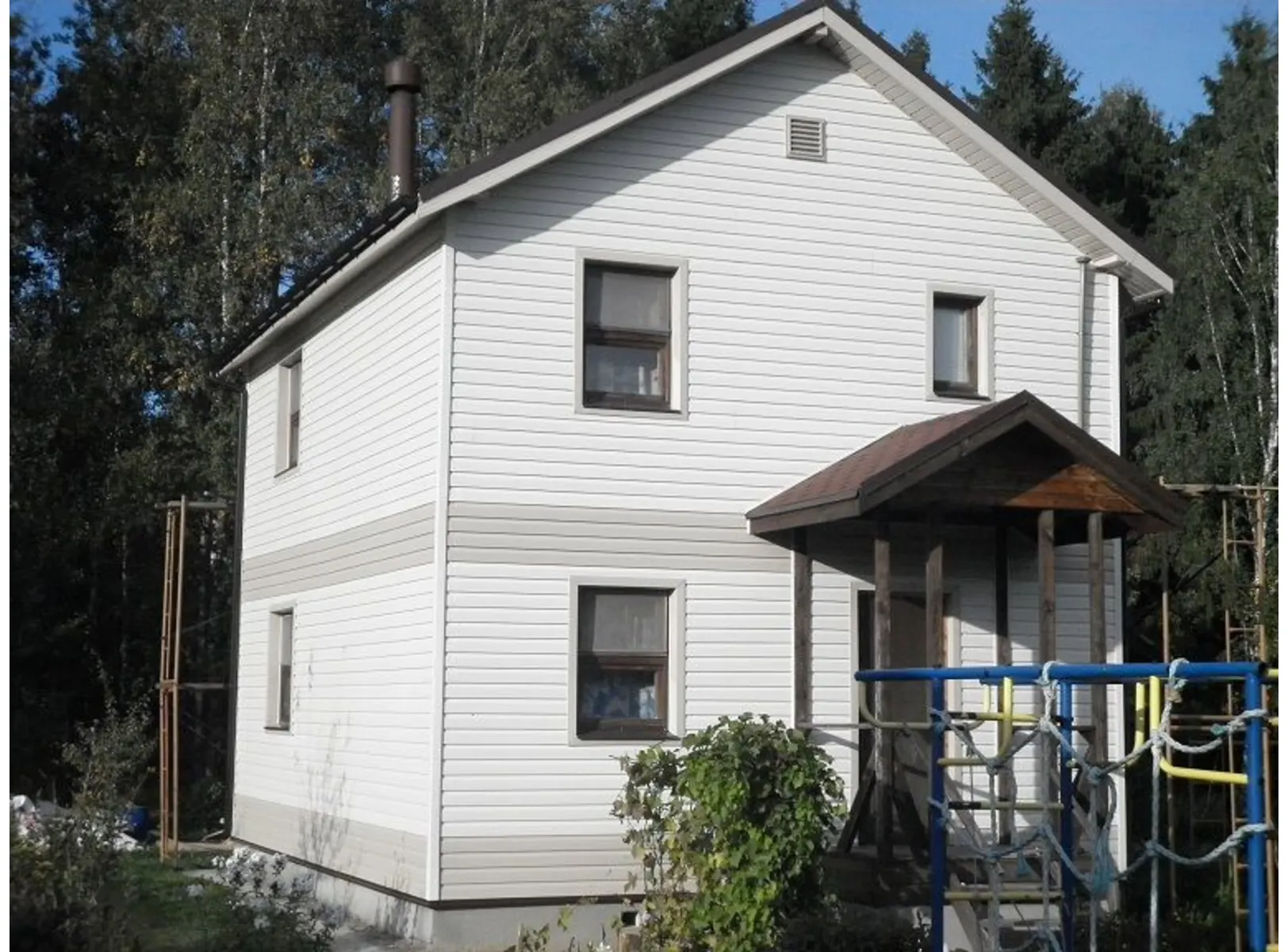 Виниловый сайдинг Mitten Oregon pride виниловый Frost