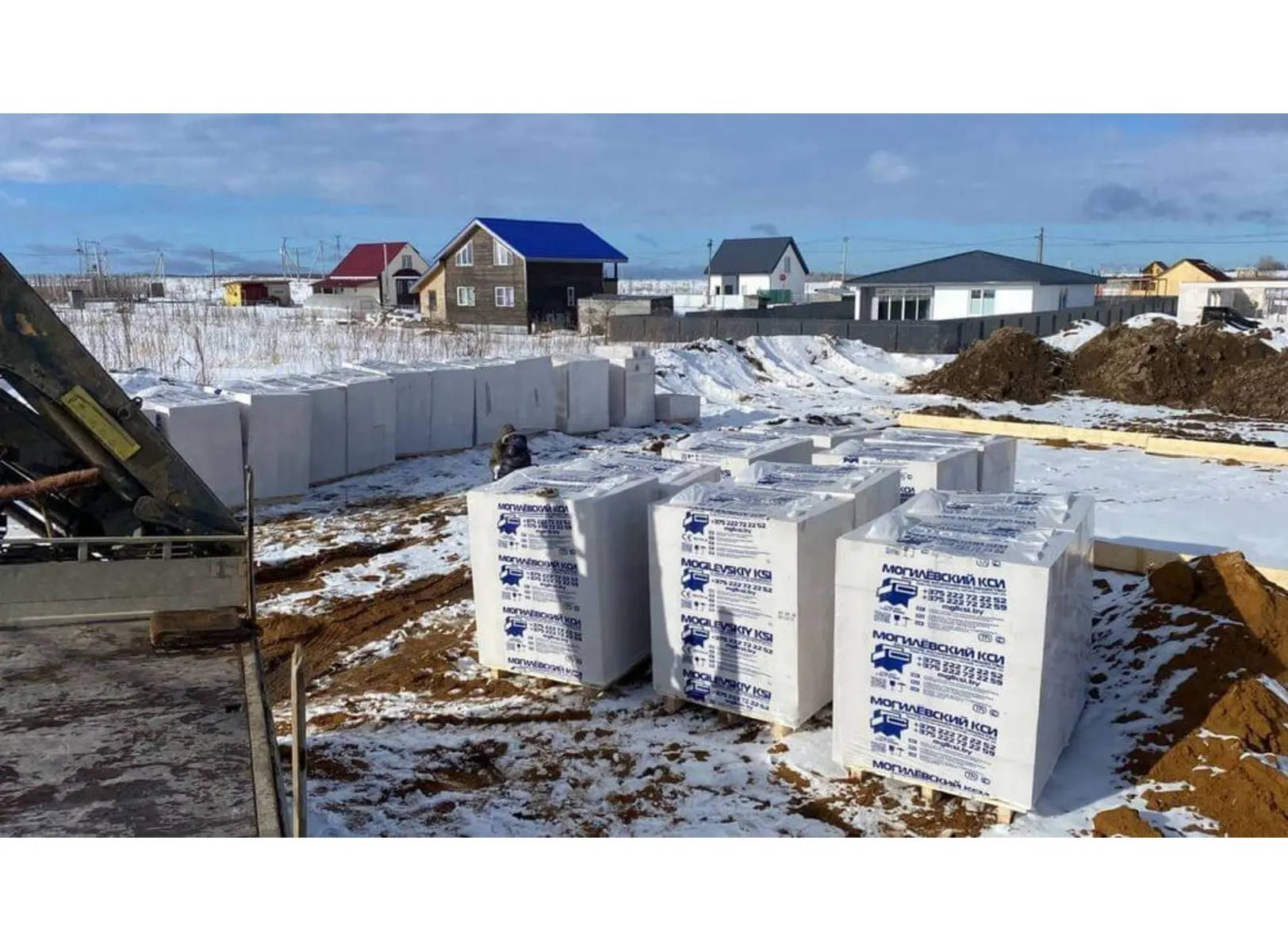 Газобетон Могилевский КСИ D500 250х250х625 мм