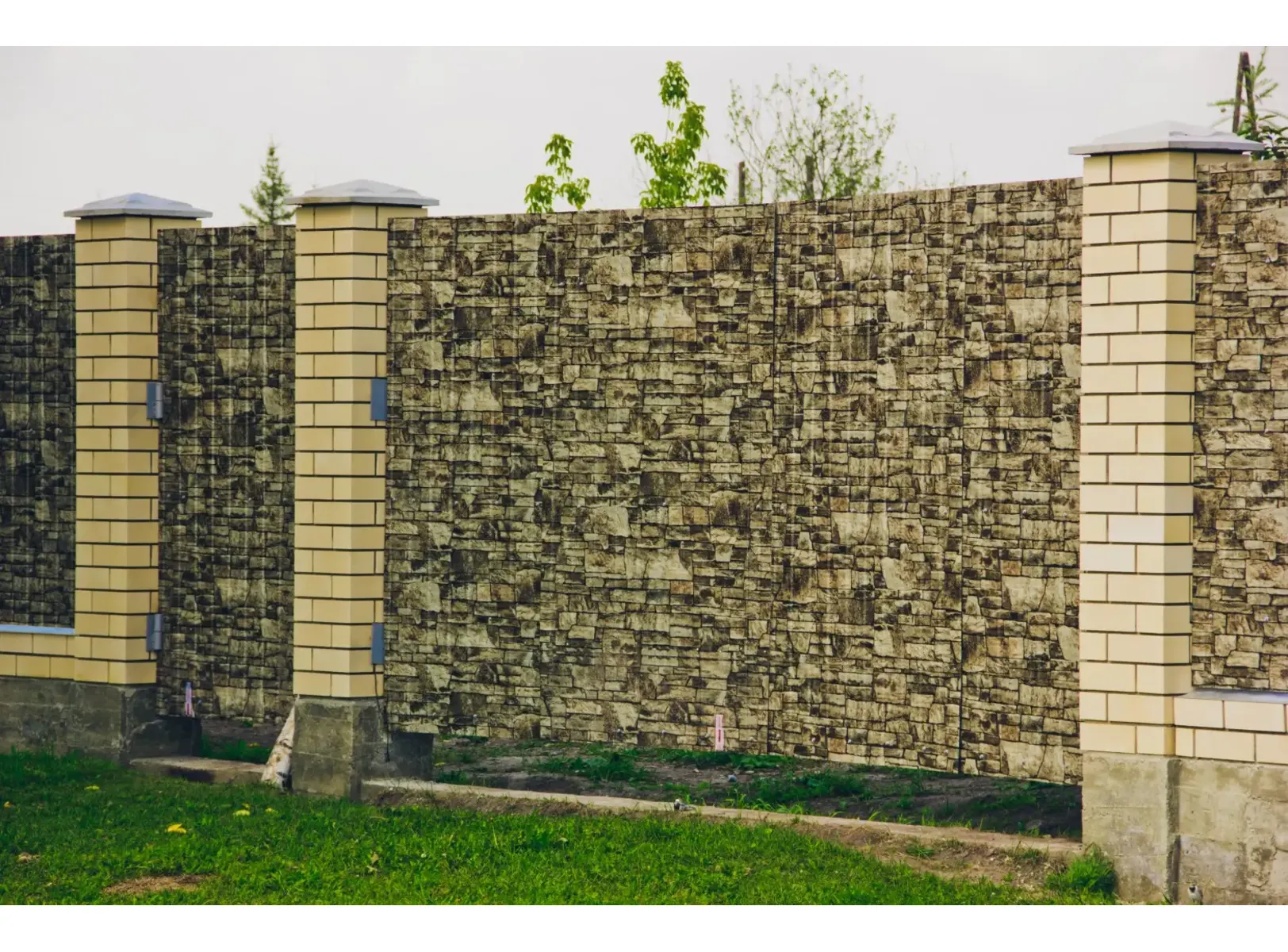 Профлист Grand Line C20В 0.45 Print Elite Sand stone