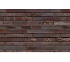 Кирпич клинкерный Muhr 10 S Violettblau geflammt Spezial гладкий, 290х90х40 мм