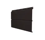 Софит ЭкоБрус с перфорацией 0,345 Grand Line 0,45 Drap ST RAL 9005 черный