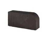 Печной кирпич радиусный полнотелый Lode Krypton F15 (R60) гладкий, 250х120х65 мм