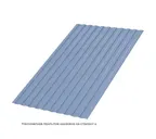 Профлист Металл Профиль C8 0.5 PURMAN® Galmei, Сиреневый металлик A