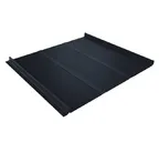 Фальцевая кровля Кликфальц Grand Line 0,5 Quarzit lite RAL 7024 Мокрый