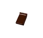 Клинкерный завершающий водоотлив с бортиком правый Terca Dark brown shine, 160*105*30 мм
