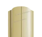 Штакетник Металл Профиль ELLIPSE-O 0,5 NormanMP RAL1014 Слоновая кость