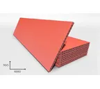 Керамогранитная плита FAVEKER GA20 для НФС, Rojo, 1000*300*20 мм