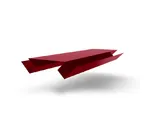 Планка угла внутреннего сложного БХ new 0,45 PE с пленкой RAL 3011 коричнево-красный (2м)
