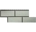 Фасадная панель Альта Профиль Камень Неаполитанский Белый 1260х450х27