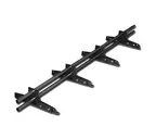 Снегозадержатель Стандарт Т4 d 25 RAL 9005 (3м)