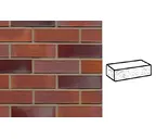 Кирпич клинкерный Muhr 14 Rotblau-bunt рустик, 240х115х71 мм