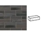 Кирпич клинкерный Muhr 15 Schwarz-bunt Edelglanz рустик, 290х90х71 мм