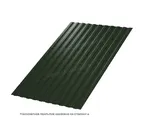 Профлист Металл Профиль C8 0.5 VikingMP® E RAL 6007 Бутылочно-зеленый A