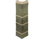 Наружный угол Альта Профиль Камень Малахит 470х110х31