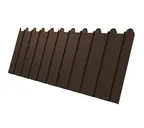 Профнастил фигурный Профлист-Металл C8 0.5 Quarzit PRO Matt RAL 8017 Шоколад