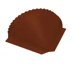 Заглушка малая конусная GreenСoat Pumatt RR 29 красный (RAL 3009 оксидно-красный)