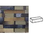 Кирпич клинкерный Muhr 34 KS Grau nuanciert Kohle Spezial рустик, 290х90х52 мм