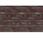 Кирпич клинкерный Westerwaelder Klinker Nr 10S Violettblau geflammt Spezial, 240х115х71 мм
