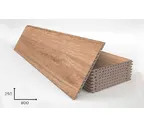 Керамогранитная плита FAVEKER GA16 для НФС, Ordesa Marron, 800*250*18 мм