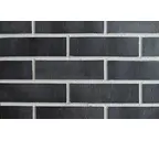 Клинкерная плитка DeKERAMIK WesterWald DKK808-WS обсидиан, водный штрих, 240х71х9 мм