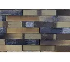 Кирпич клинкерный Muhr 34 KS Grau nuanciert Kohle Spezial гладкий, 290х90х52 мм