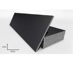 Керамогранитная плита FAVEKER GA20 для НФС, Negro, 1000*400*20 мм