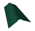 Планка конька фигурного 150x150 0,5 Satin Мatt RAL 6005 зеленый мох