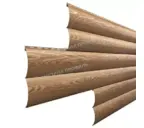Металлический сайдинг Woodstock-Т Металл-Профиль ECOSTEEL Кедр 28х330